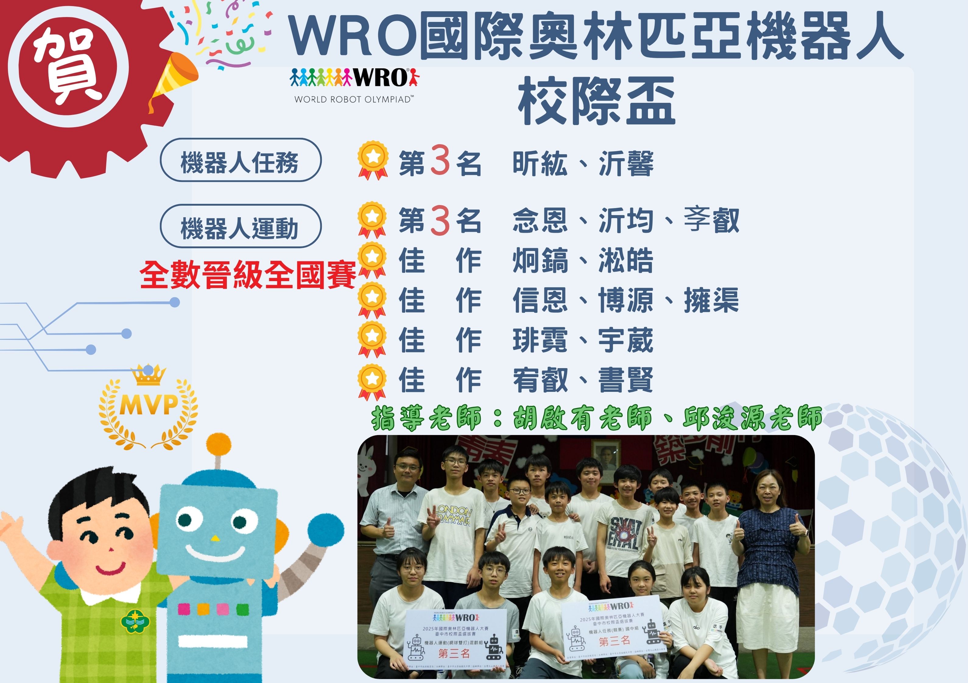 WRO國際奧林匹亞機器人校際盃